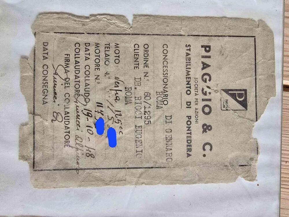 Piaggio Vespa 125 faro basso Bacchetta V1T (7)