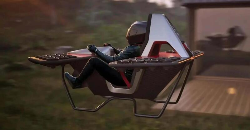 Arriva la moto volante con microjet elettrici: tutto sulla LEO Solo