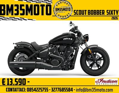 Indian Scout Sixty 999 Bobber (2025) nuova