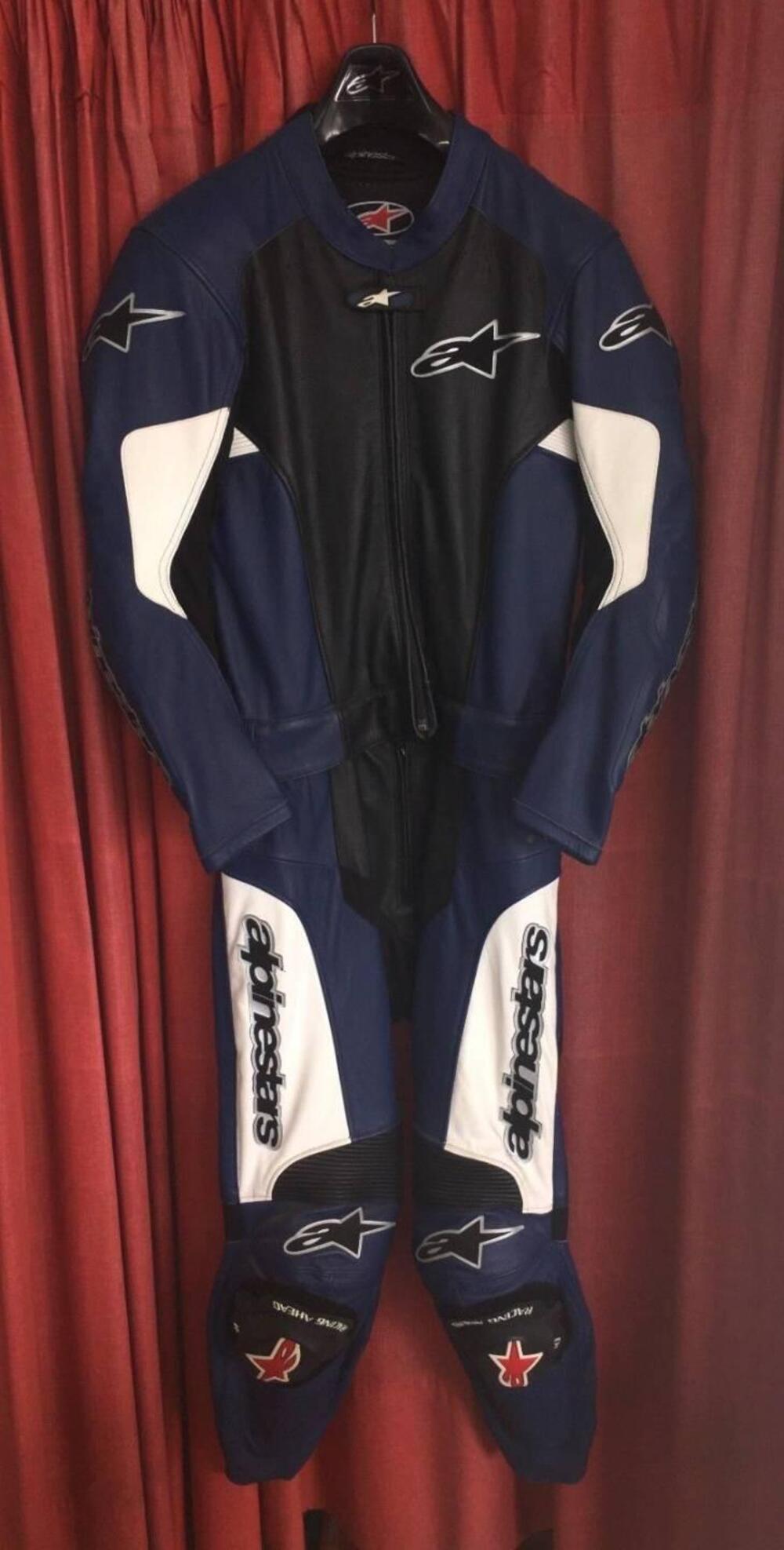 TUTA PELLE GPU DIVISIBILE TG 50 Alpinestars