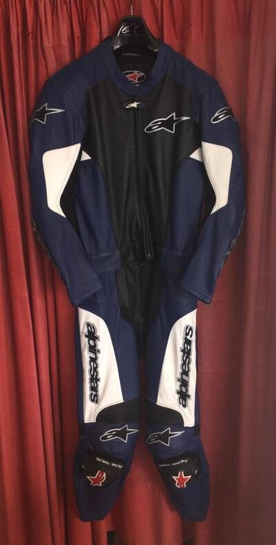 TUTA PELLE GPU DIVISIBILE TG 50 Alpinestars