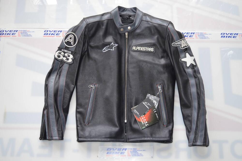 GIACCA PELLE VELOCITY TAGLIA S Alpinestars