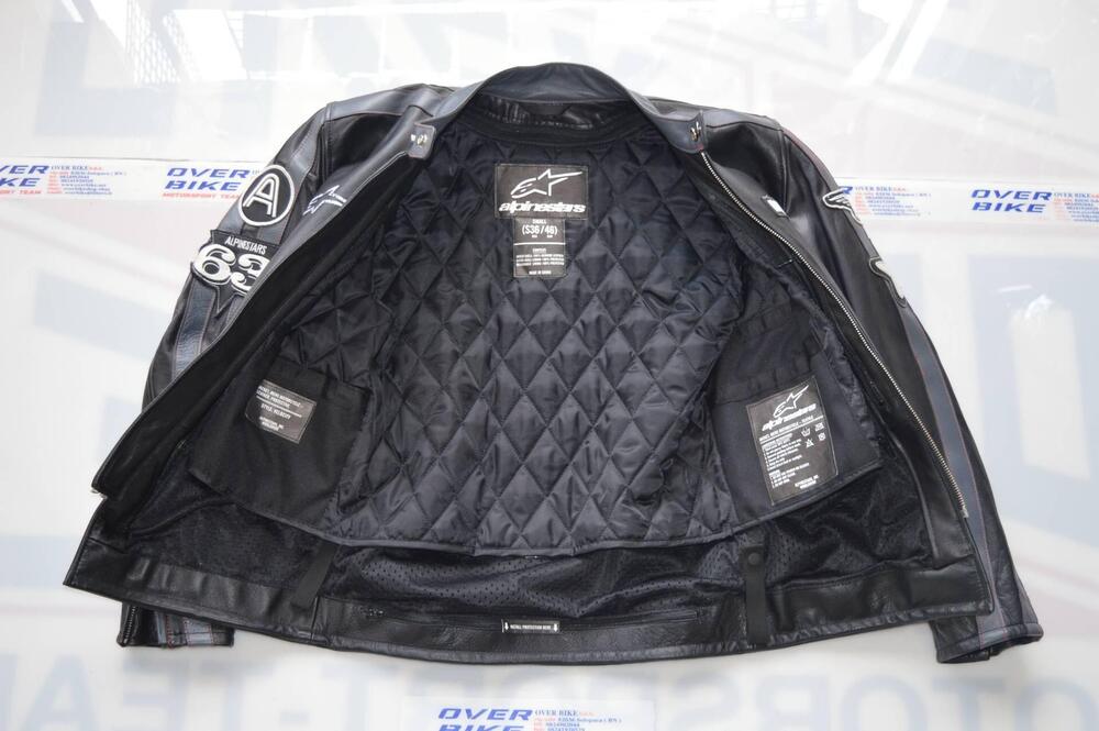 GIACCA PELLE VELOCITY TAGLIA S Alpinestars (3)