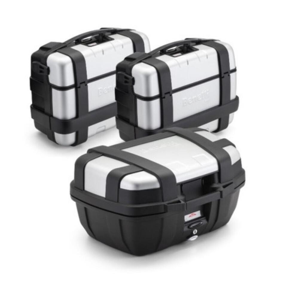 Set valige e bauletto originali Benelli