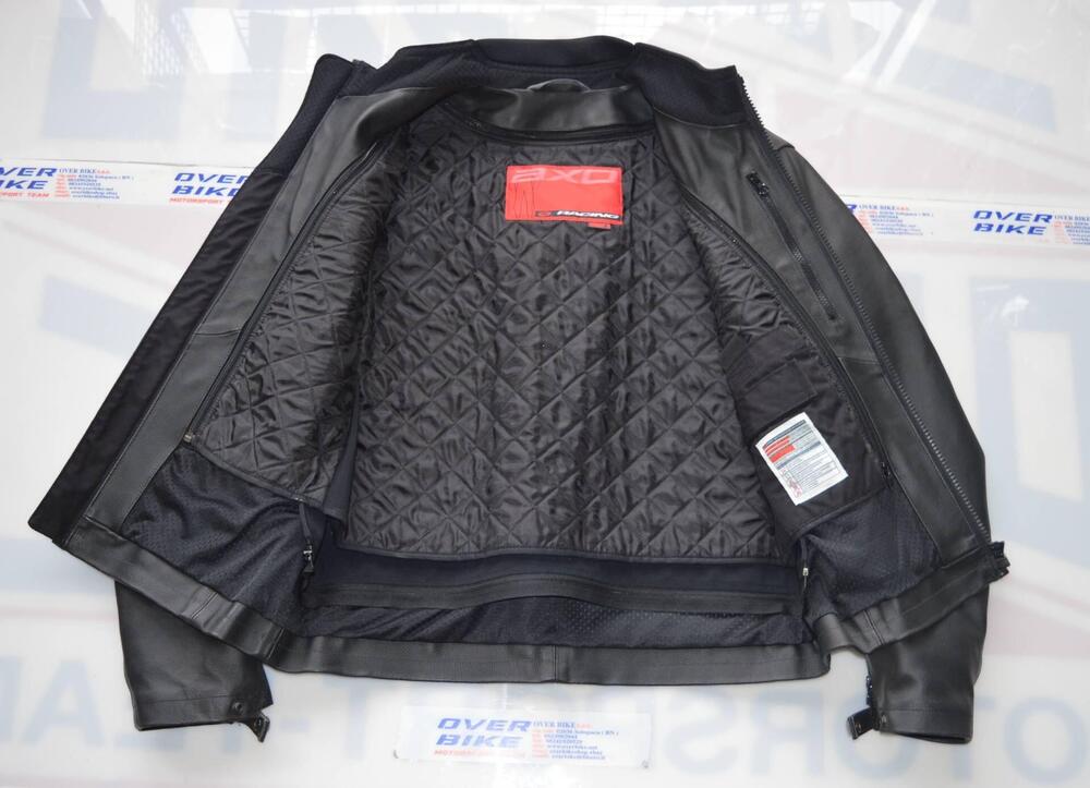 GIACCA PELLE AXO TRIP TAGLIA L (3)