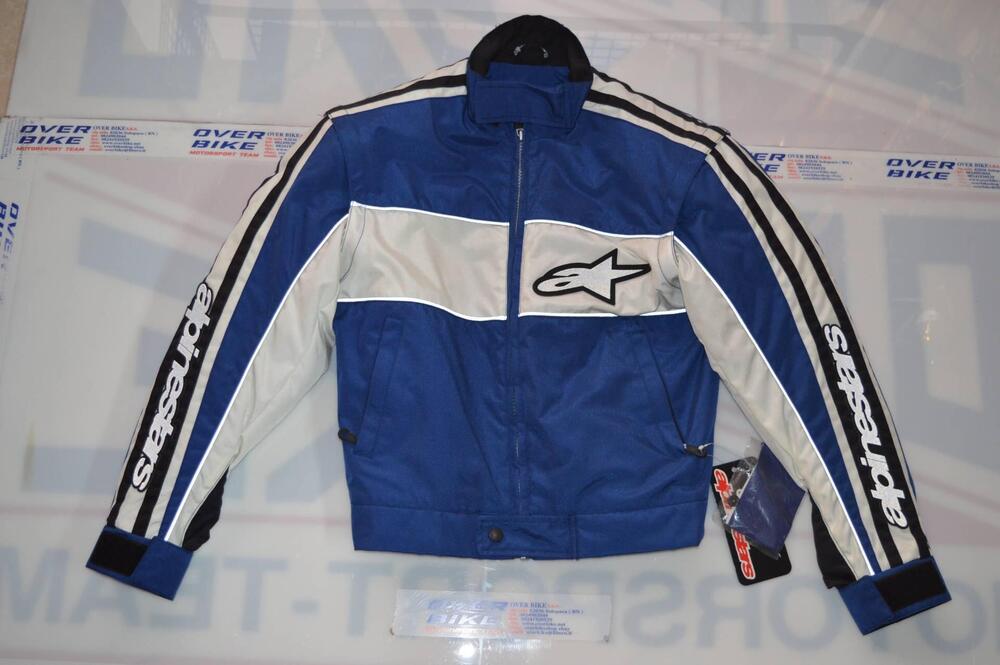GIACCA CORDURA ASR BLU BIANCA TAGLIA S Alpinestars
