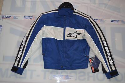 GIACCA CORDURA ASR BLU BIANCA TAGLIA S Alpinestars