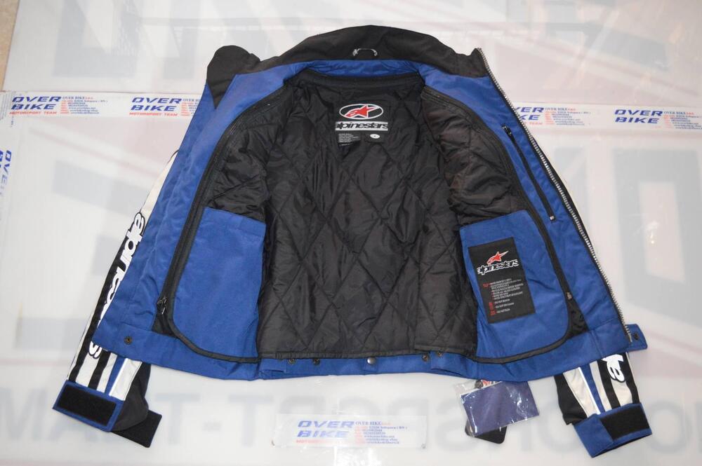 GIACCA CORDURA ASR BLU BIANCA TAGLIA S Alpinestars (3)