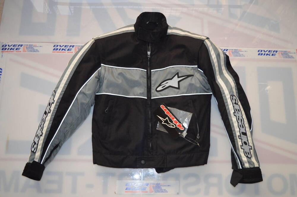 GIACCA CORDURA NERA GRIGIA ASR TAGLIA S Alpinestars