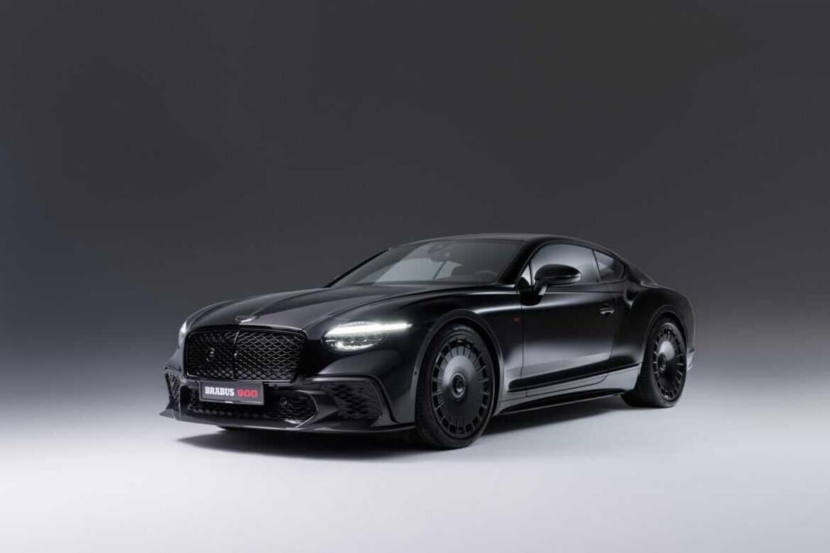 BRABUS 900 Superblack: la Bentley Continental GT Speed diventa un mostro da 900 CV