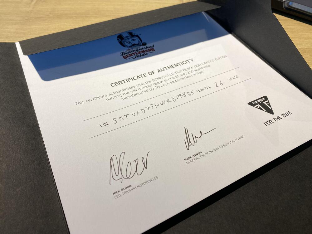 Triumph Bonneville T120 Black DGR Limited Edition (2023) (9)