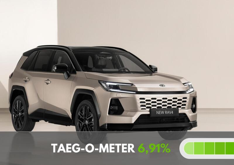 Toyota nuovo RAV4 (2025) o RAV4 V generazione. Qual &eacute; l'offerta da non perdere