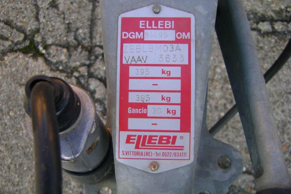 carello portamoto Ellebi