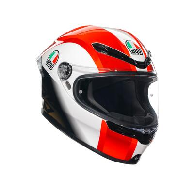 Casco integrale AGV K6 S E2206 MPLK SIC58 in fibr