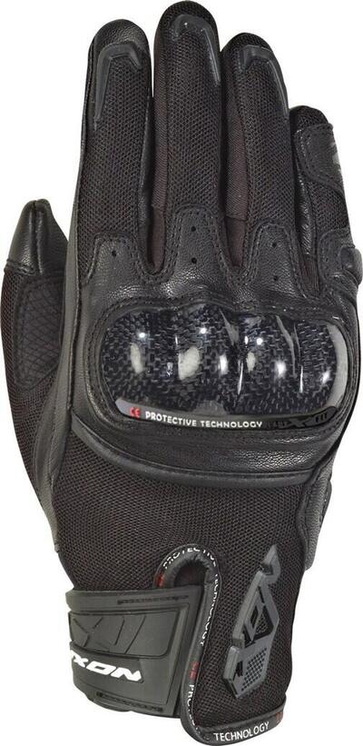 Guanti moto donna pelle e tessuto estivi Ixon RS R