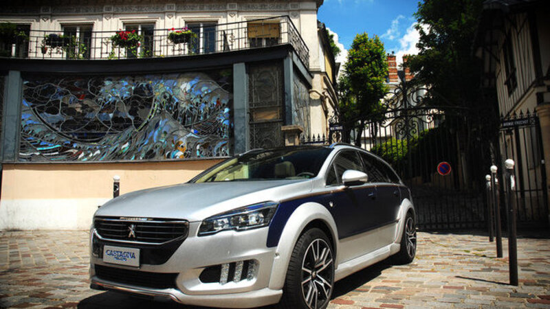 Peugeot 508 RXH by Castagna: una nuova one-off per un architetto milanese