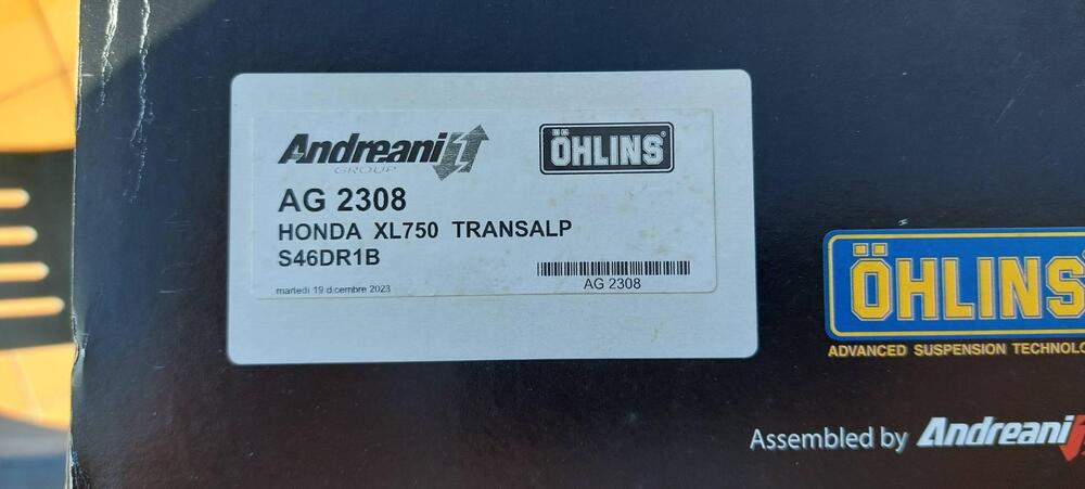 Monoammortizzatore Öhlins (6)