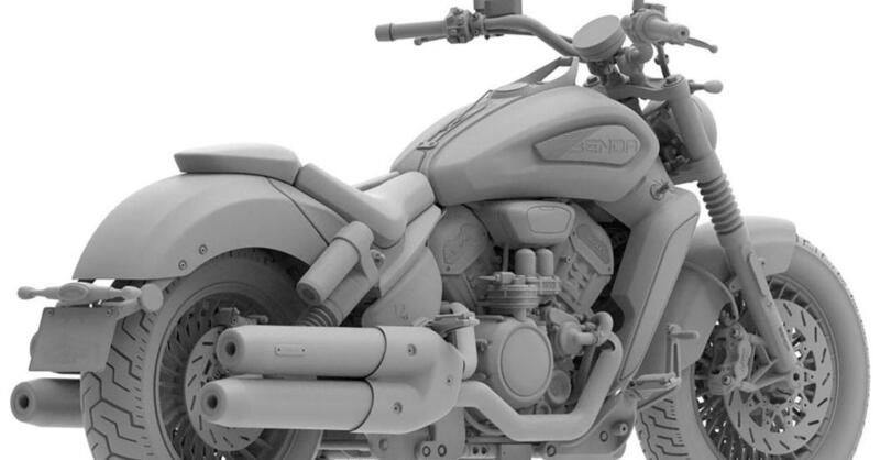 Benda al lavoro su una cruiser V4 con cambio automatico simile all'E-Clutch di Honda 