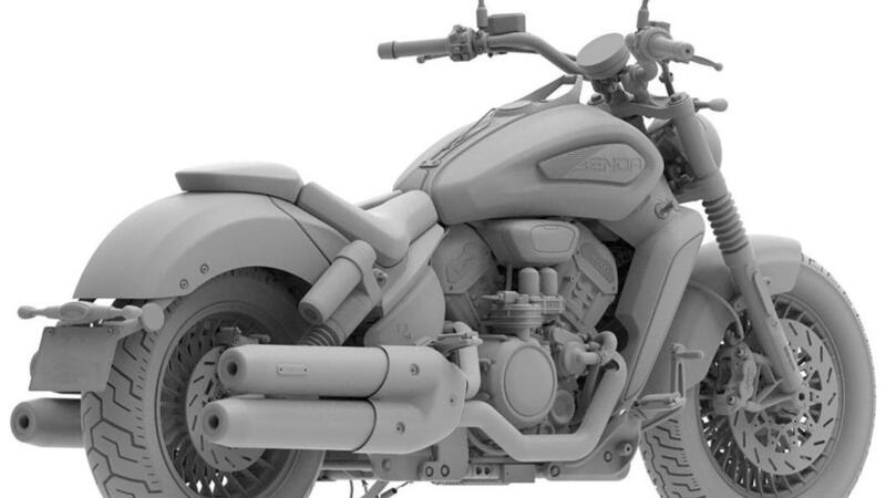 Benda al lavoro su una cruiser V4 con cambio automatico simile all&#039;E-Clutch di Honda 