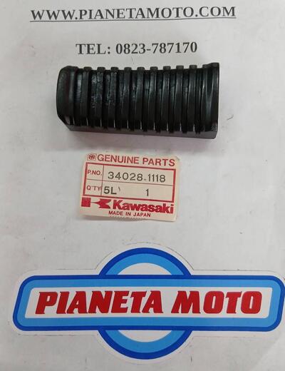 340281118 GOMMA POGGIA PIEDI ANTERIORE ZX Kawasaki