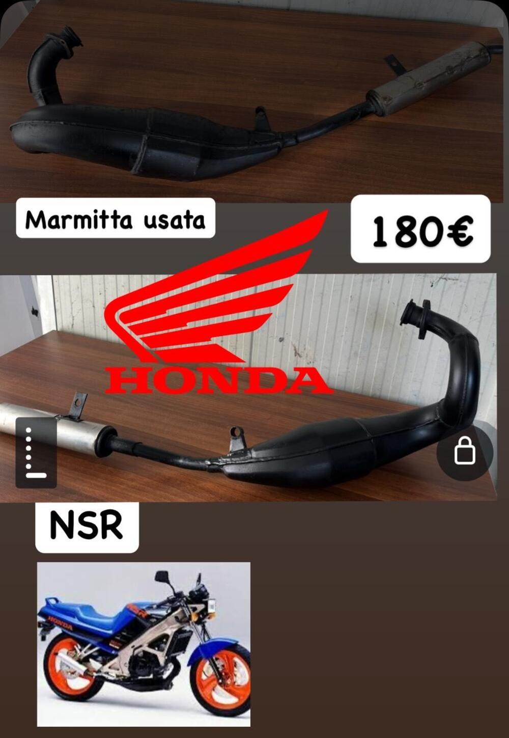Marmitta Honda nsr 125 88