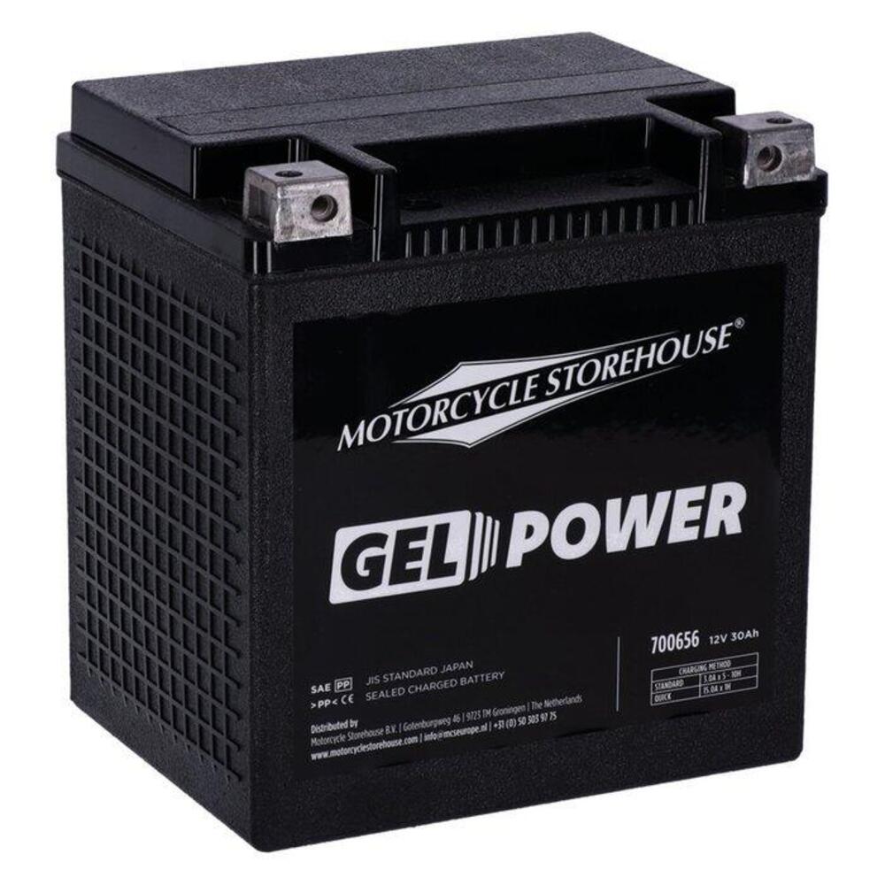 Batteria AGM Gel Power 12V 30AH per Touring dal 19 