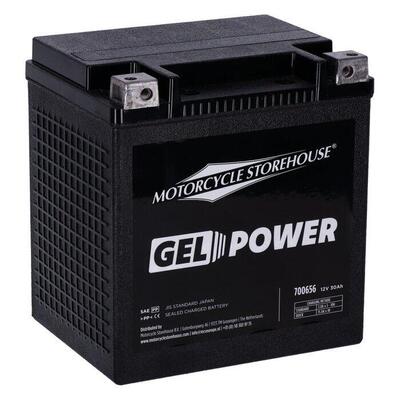 Batteria AGM Gel Power 12V 30AH per Touring dal 19 