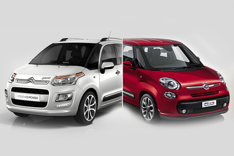 Quale comprare, Confronto: Fiat 500L 1.3 Multijet Vs Citroen C3 Picasso BlueHDI 100