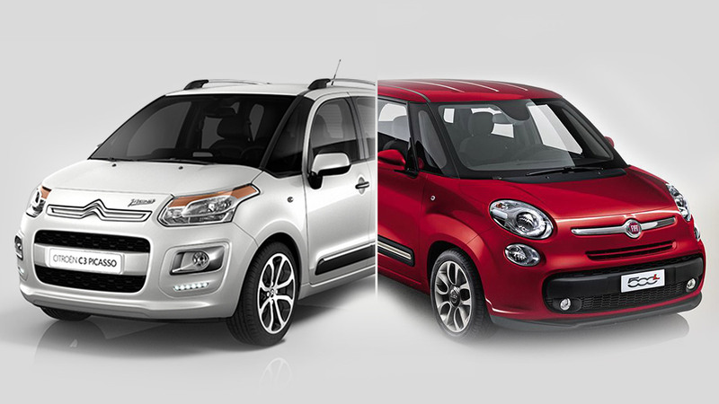 Quale comprare, Confronto: Fiat 500L 1.3 Multijet Vs Citroen C3 Picasso BlueHDI 100