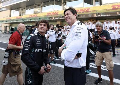 F1. Antonelli incanta la Mercedes, Wolff confessa: “A 19 anni io ero un idiota, Kimi regge pressioni che non avrei mai sopportato”