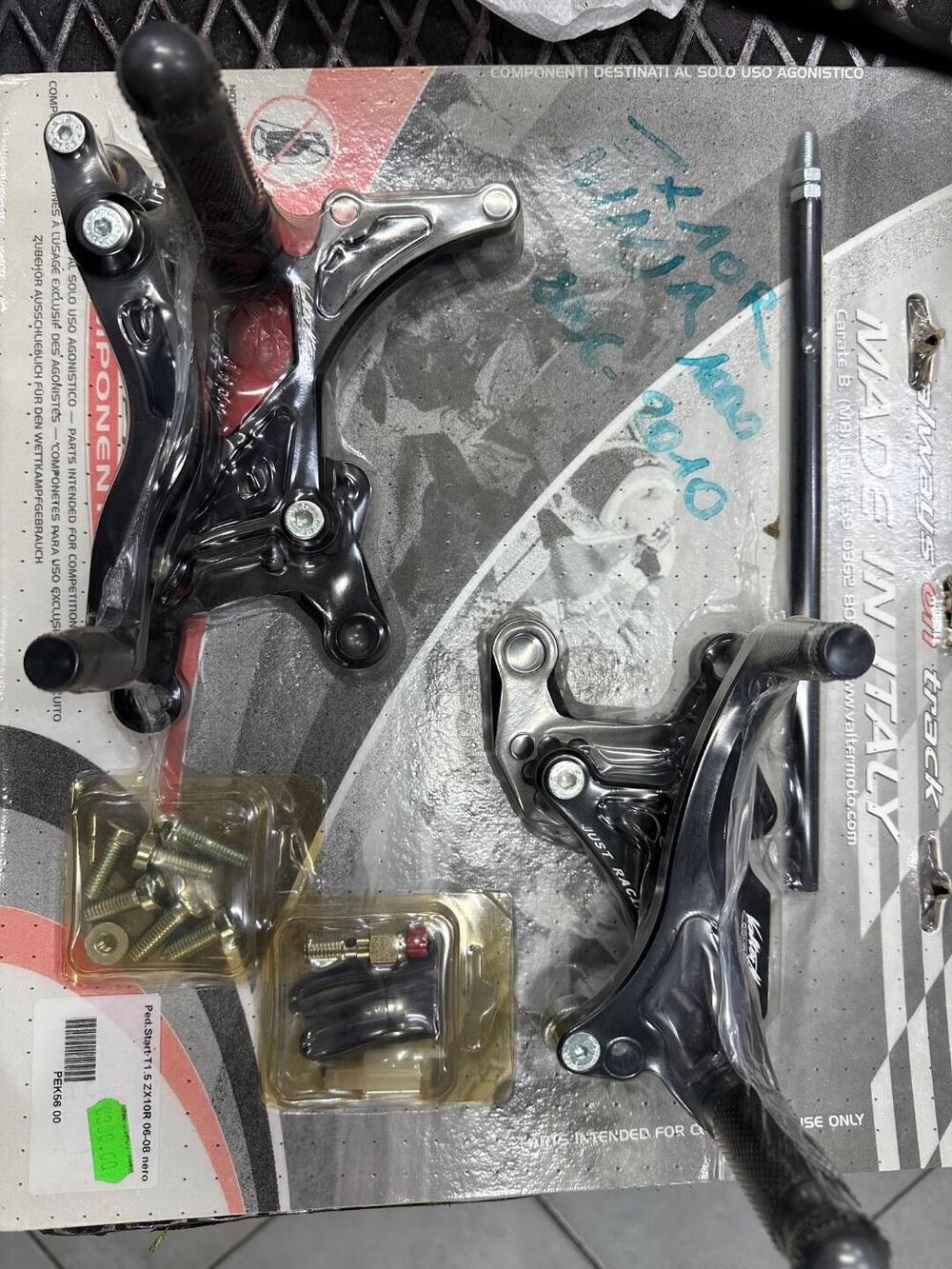 Valter moto pedane arretrate zx10R Kawasaki