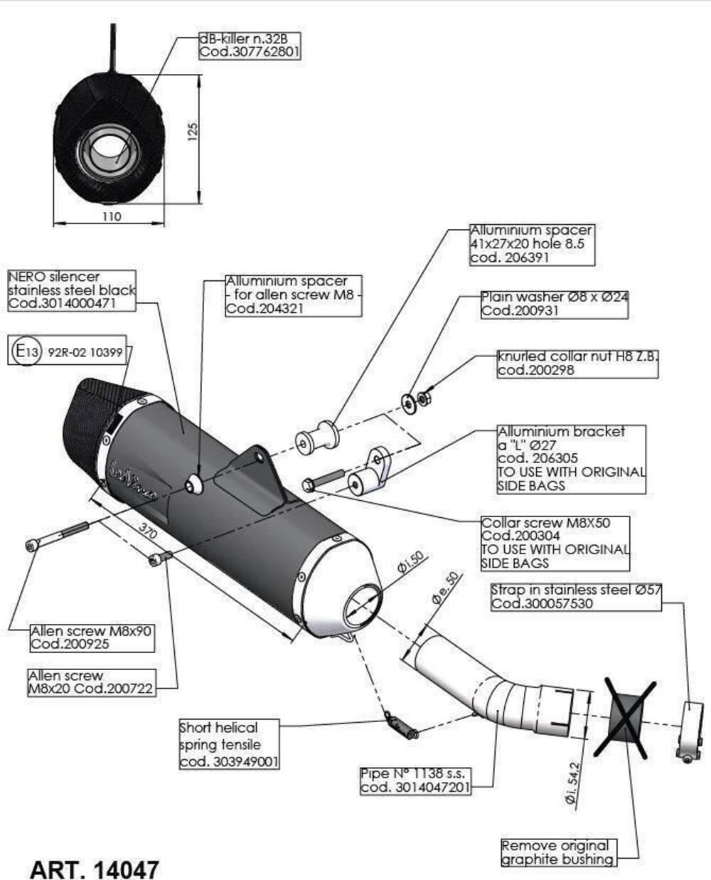 Terminale scarico LEOVINCE – SUZUKI V-STROM 1000 (8)