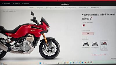 Moto Guzzi V100 Mandello Wind Tunnel (2025) nuova