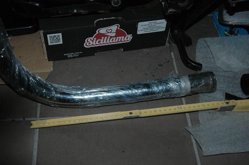 MARMITTA E COLLETTORE per BMW R4 R35 R30 (2)