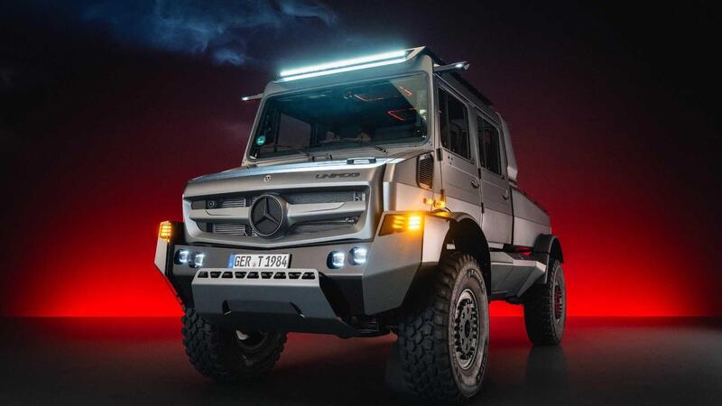 Mercedes Unimog di lusso: 300 CV e interni premium per il fuoristrada pi&ugrave; esclusivo di sempre
