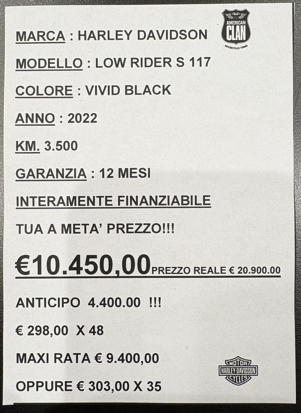 Harley-Davidson Low Rider S (2022 - 24) (3)