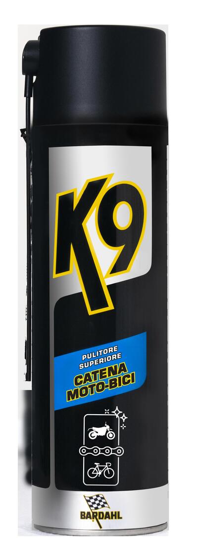 Spray pulitore Bardahl catena moto-bici K9