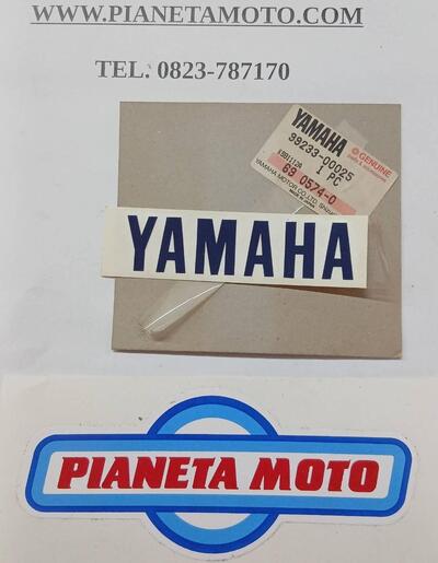 3923300025 ADESIVO YAMAHA BLU