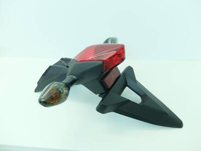 Porta targa con frecce fanale e luci Honda Integra