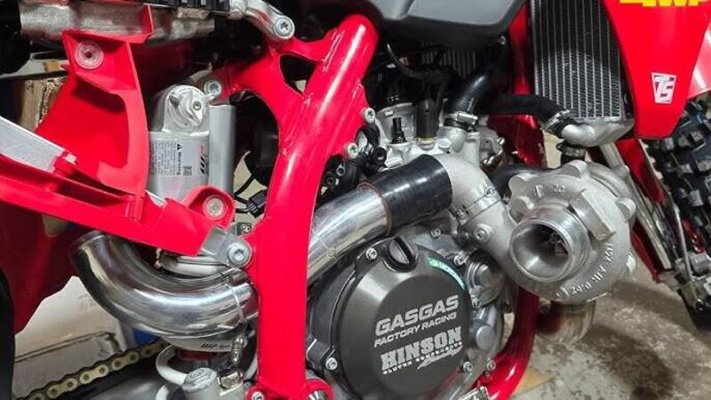 Quando un 450 da cross non basta... ecco il turbo!
