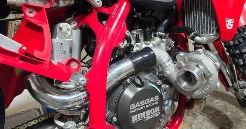 Quando un 450 da cross non basta... ecco il turbo!