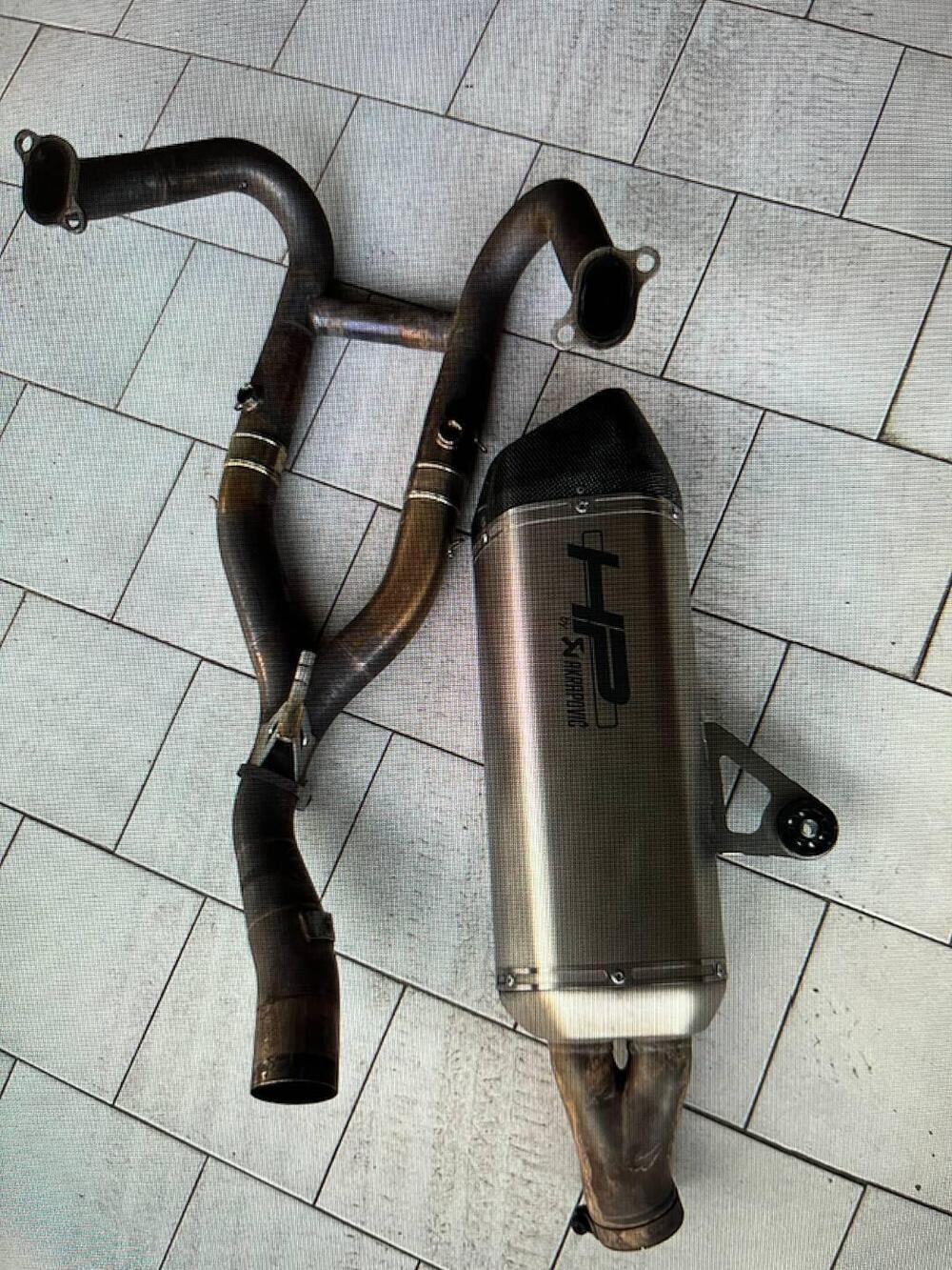 scarico completo akrapovic gs1200 adv BMW