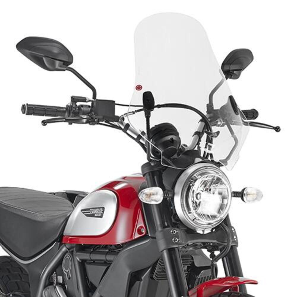 GIVI 7407A Parabrezza specifico trasparente 48 x 4