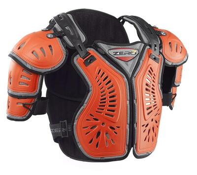 Pettorina completa Zero7 Roka Vest Arancio Zero7 