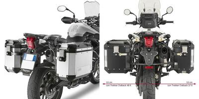 GIVI PL6401CAM Portavaligie laterale specifico per