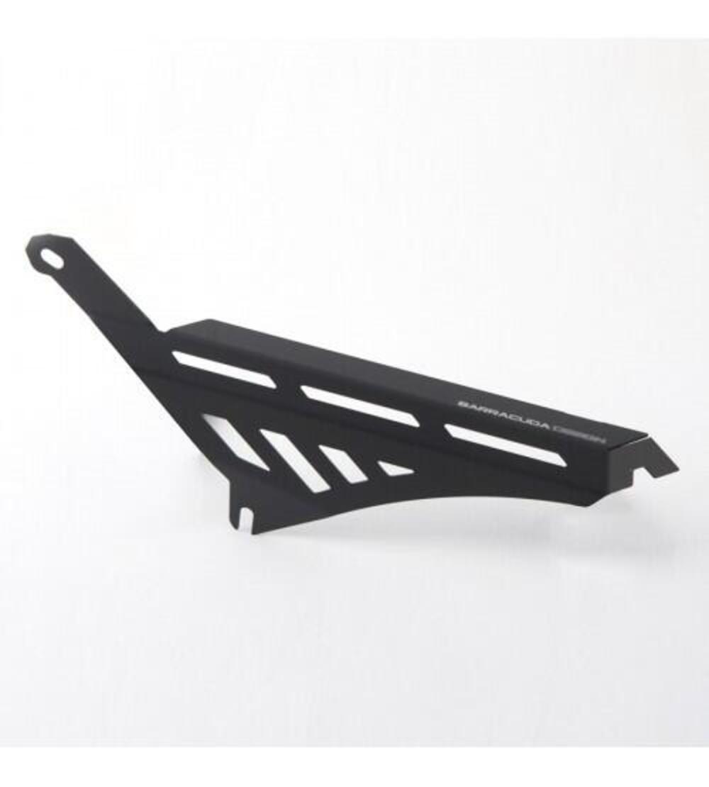 Copricatena Barracuda YMT911917 in alluminio Nero