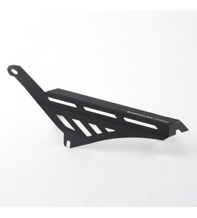 Copricatena Barracuda YMT911917 in alluminio Nero