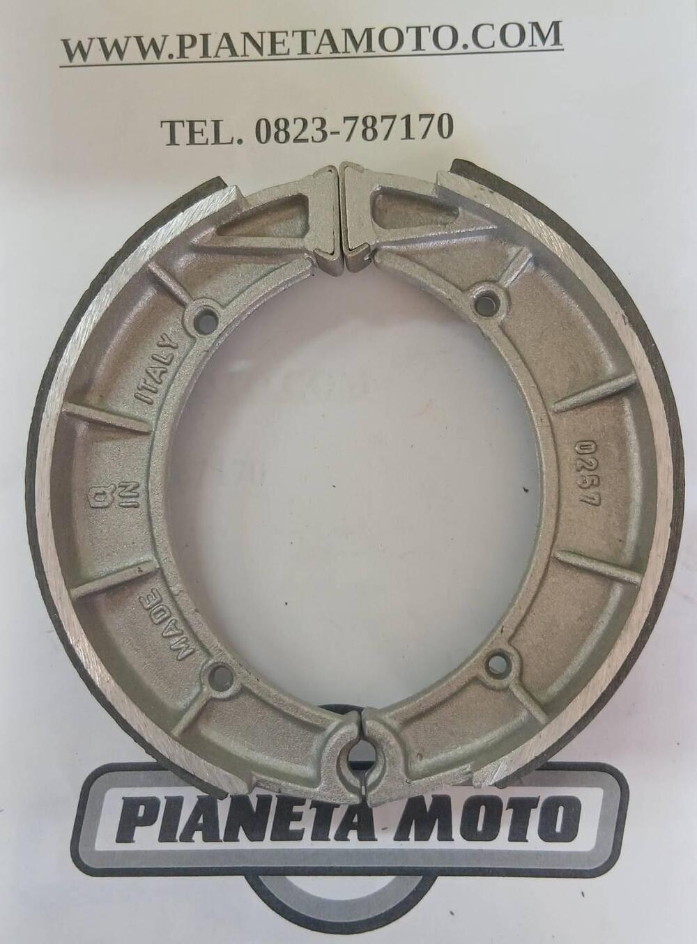 ADIGE0257 GANASCE CAGIVA 250/350 ALA VERDE/BLU