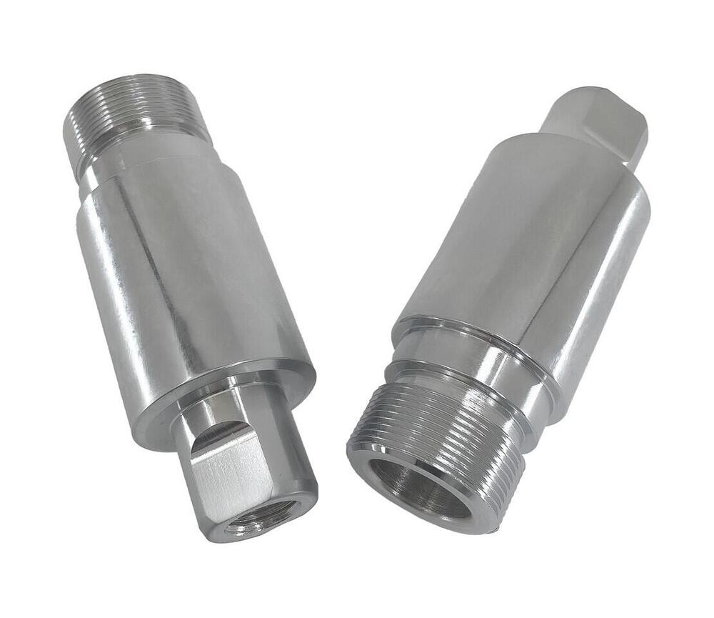 Prolunghe forcelle cromate lunghe 5 cm per Touring Zodiac