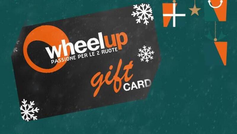 Natale 2025, idee regalo per motociclisti, 22 dicembre: Gift Card Wheelup